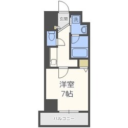 ハーヴェスト京町堀の物件間取画像